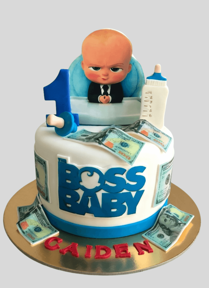Superb The Boss Baby Cake