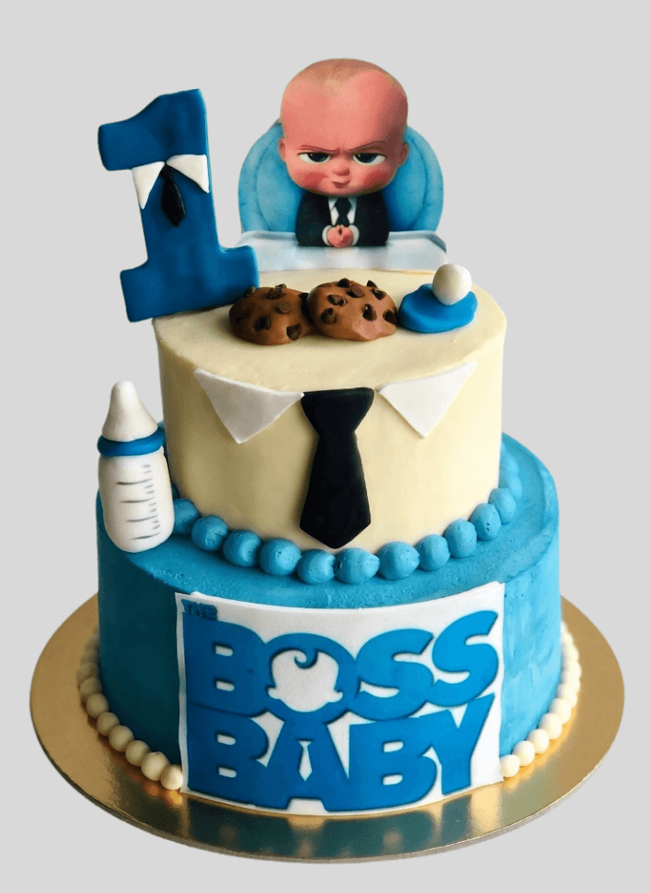 Wonderful The Boss Baby Cake Design