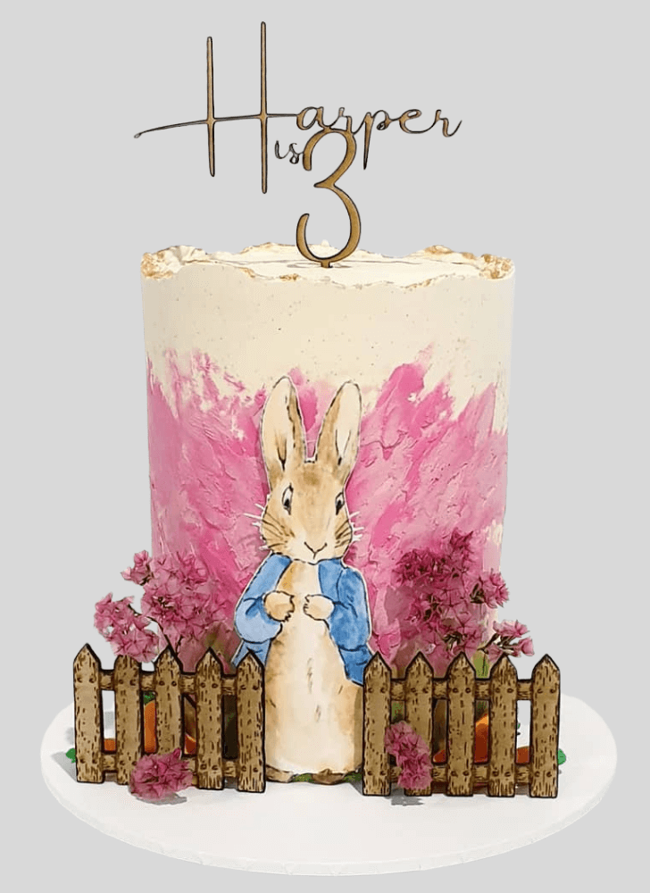 Alluring Peter Rabbit Cake