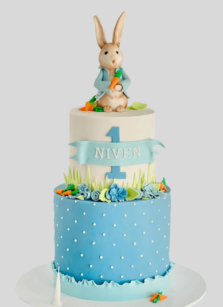 Elegant Peter Rabbit Cake