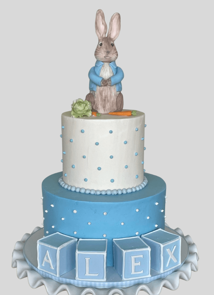 Exquisite Peter Rabbit Cake