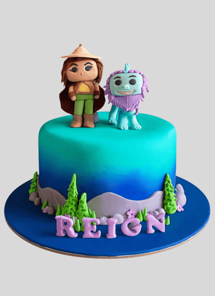 Angelic Raya and the Last Dragon Cake