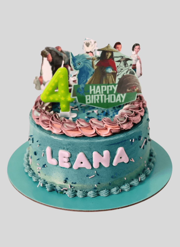 Classy Raya and the Last Dragon Cake