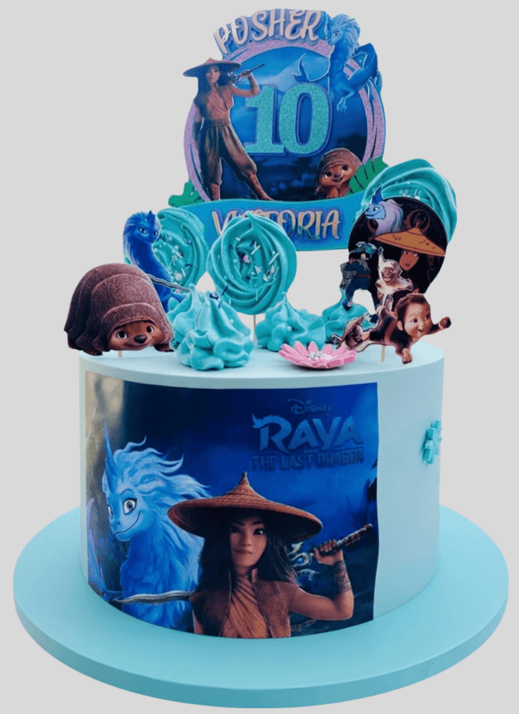 Delightful Raya and the Last Dragon Cake