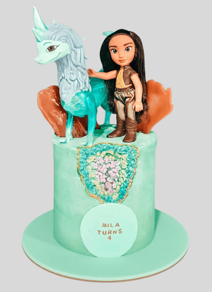 Divine Raya and the Last Dragon Cake