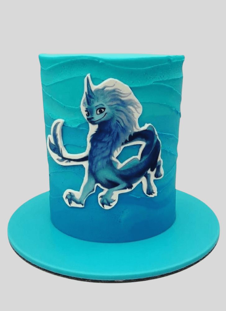 Enthralling Raya and the Last Dragon Cake