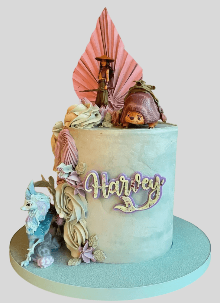 Exquisite Raya and the Last Dragon Cake