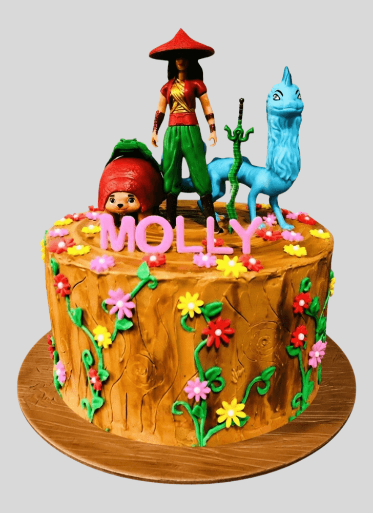 Good Looking Raya and the Last Dragon Cake
