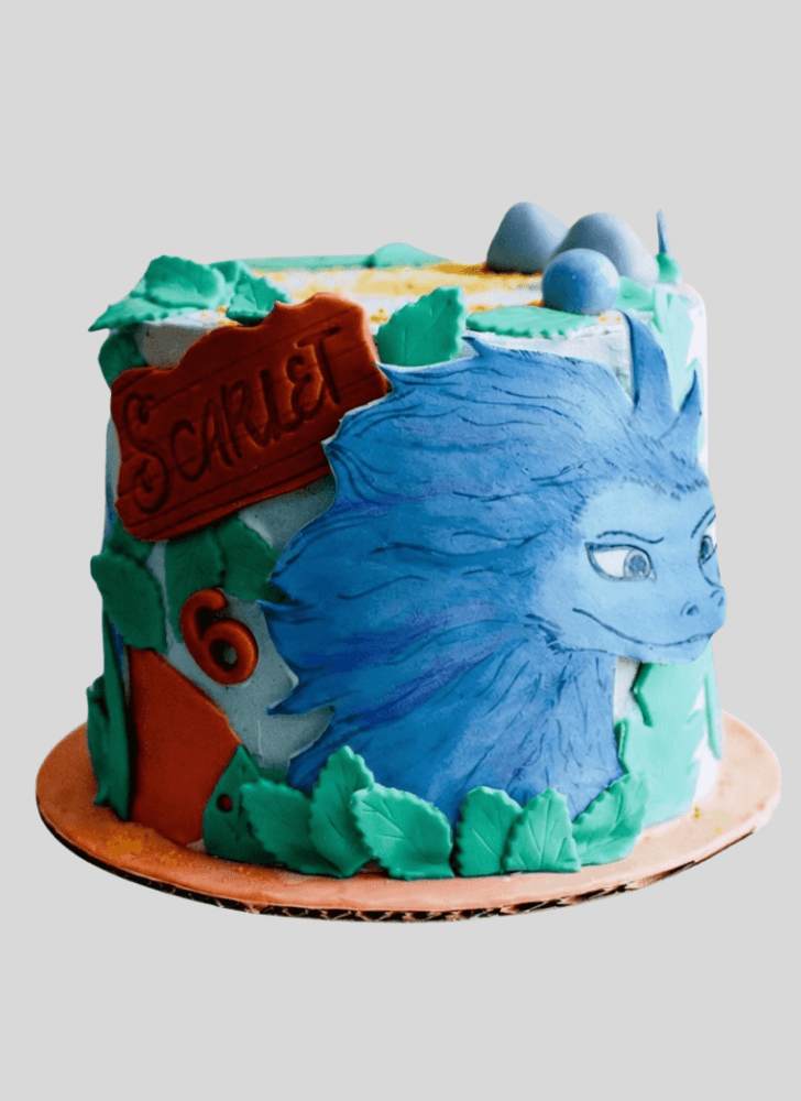 Graceful Raya and the Last Dragon Cake