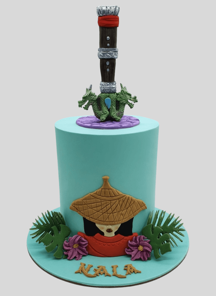 Grand Raya and the Last Dragon Cake