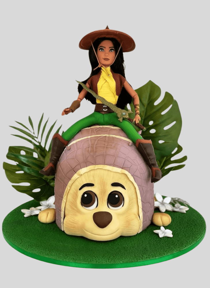 Ideal Raya and the Last Dragon Cake
