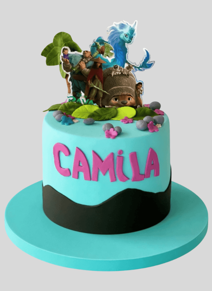Nice Raya and the Last Dragon Cake