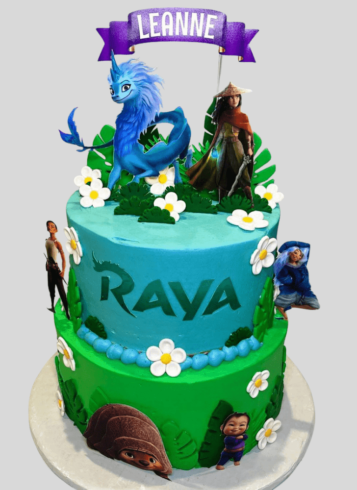 Ravishing Raya and the Last Dragon Cake