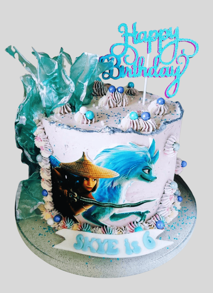 Refined Raya and the Last Dragon Cake