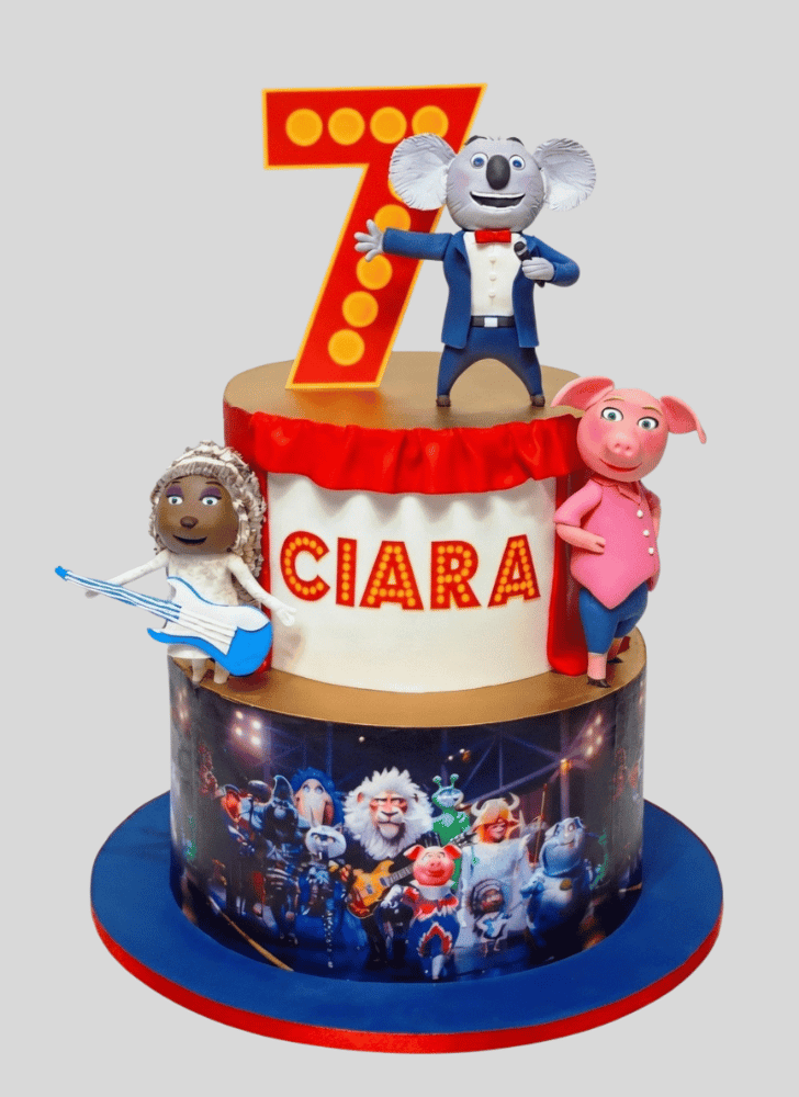 Angelic Sing Movie Cake
