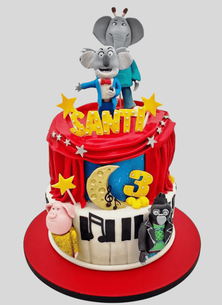 Beauteous Sing Movie Cake