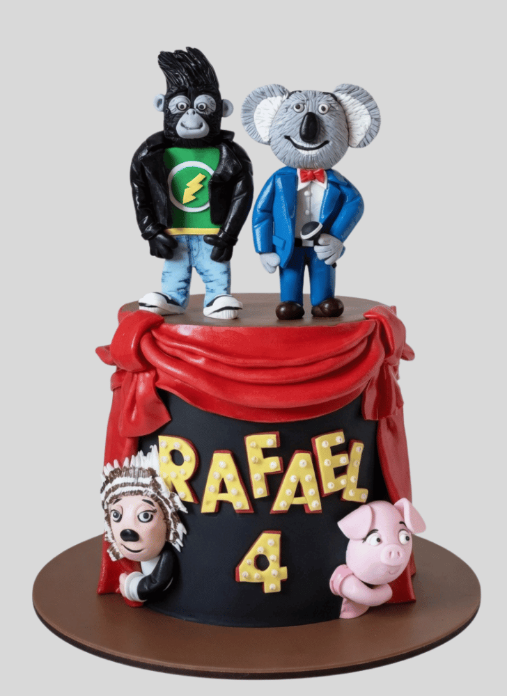 Captivating Sing Movie Cake
