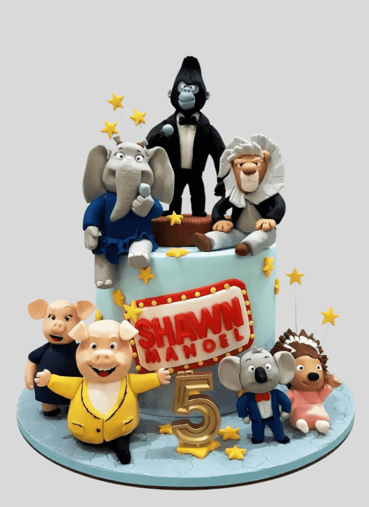 Classy Sing Movie Cake