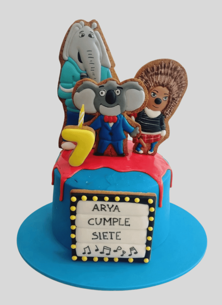 Delicate Sing Movie Cake