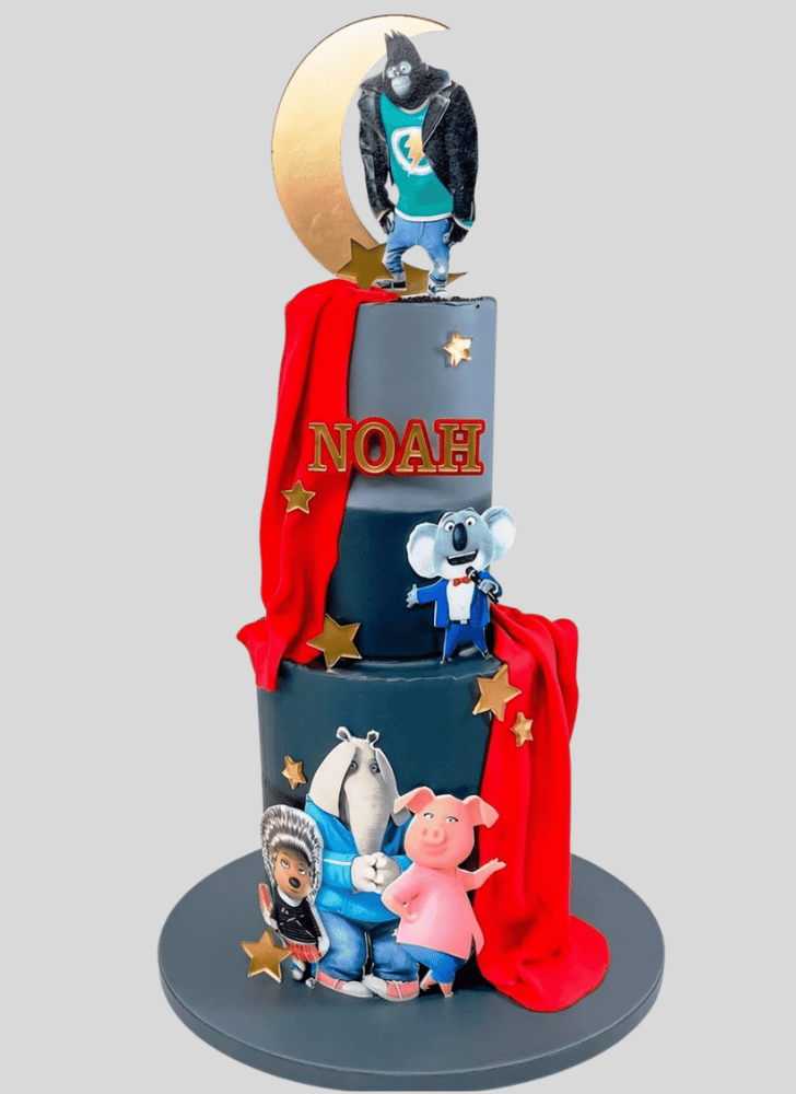 Divine Sing Movie Cake