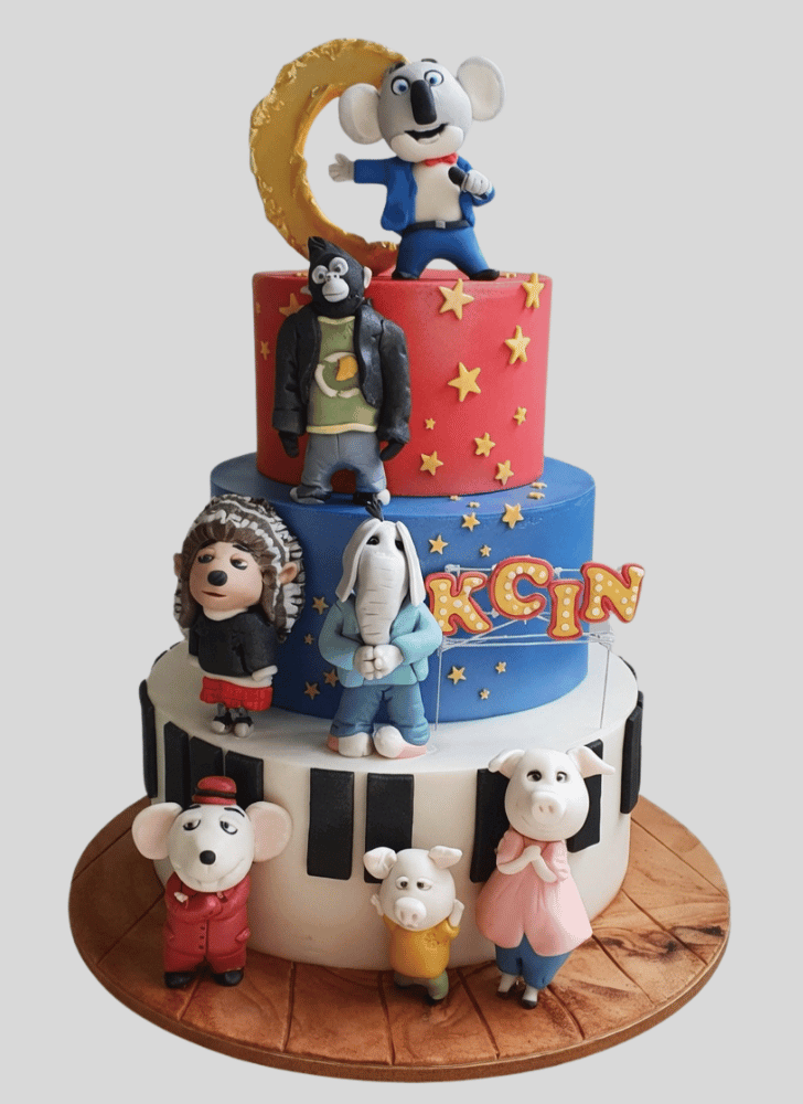 Good Looking Sing Movie Cake