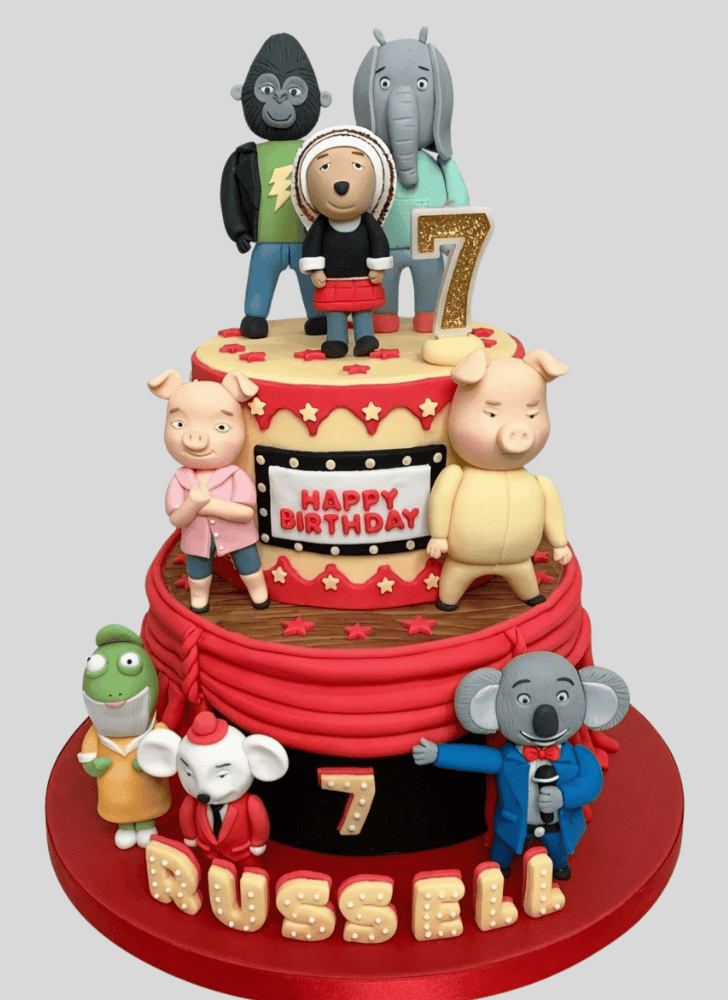 Gorgeous Sing Movie Cake