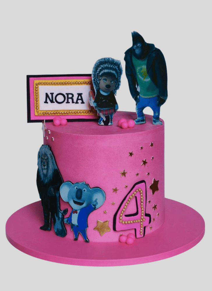 Grand Sing Movie Cake