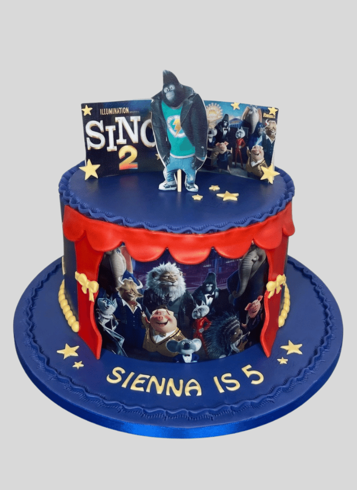 Handsome Sing Movie Cake
