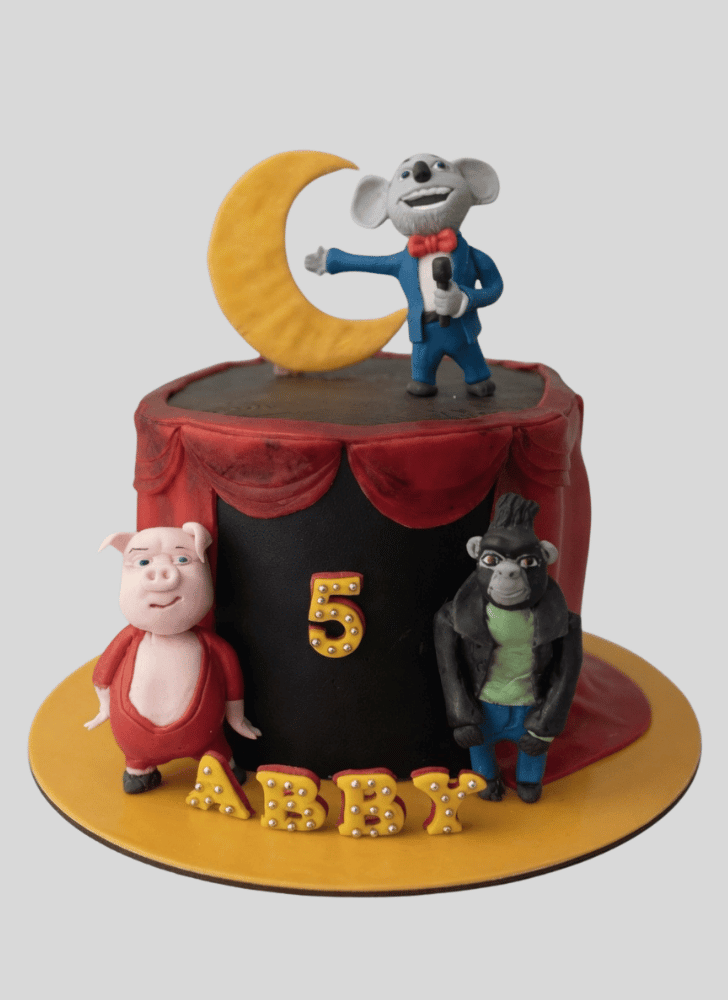 Inviting Sing Movie Cake