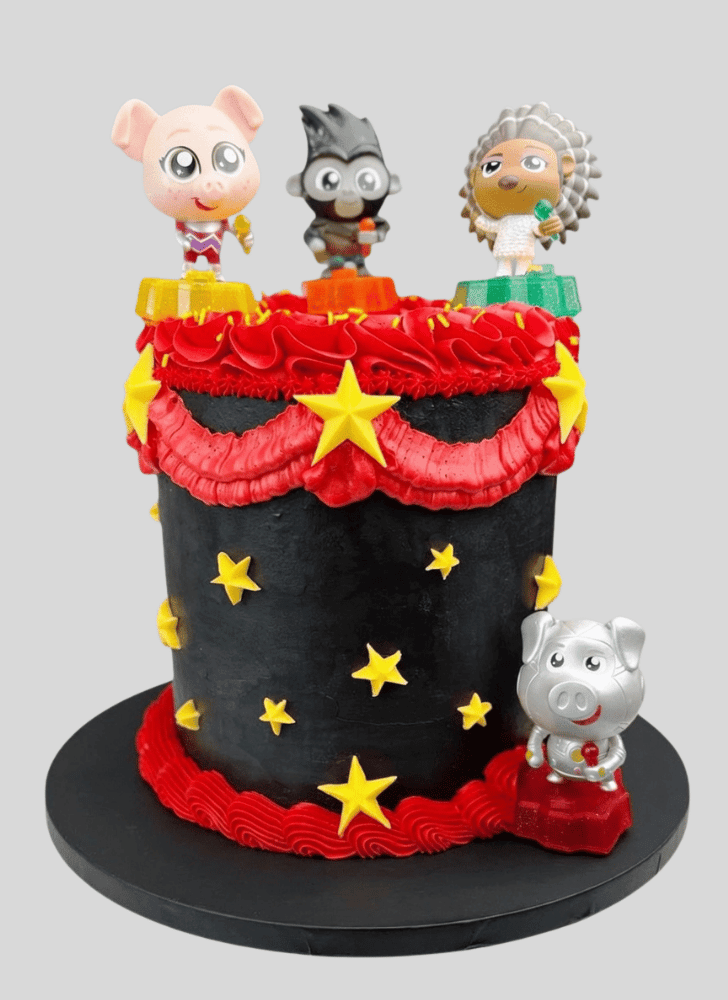 Magnetic Sing Movie Cake