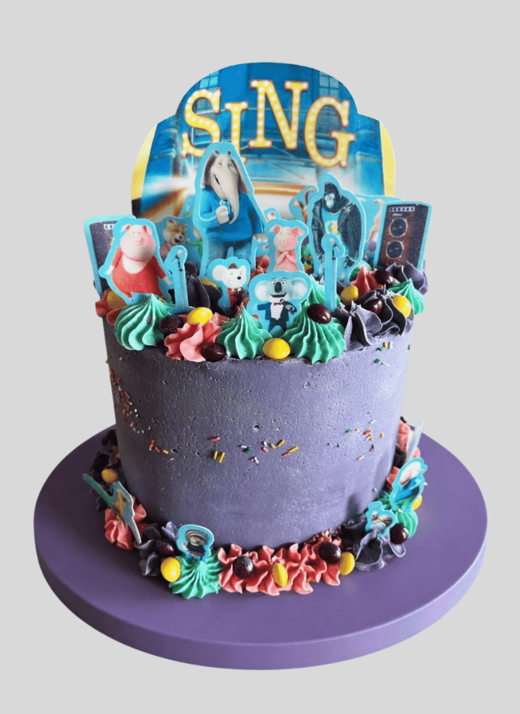 Marvelous Sing Movie Cake