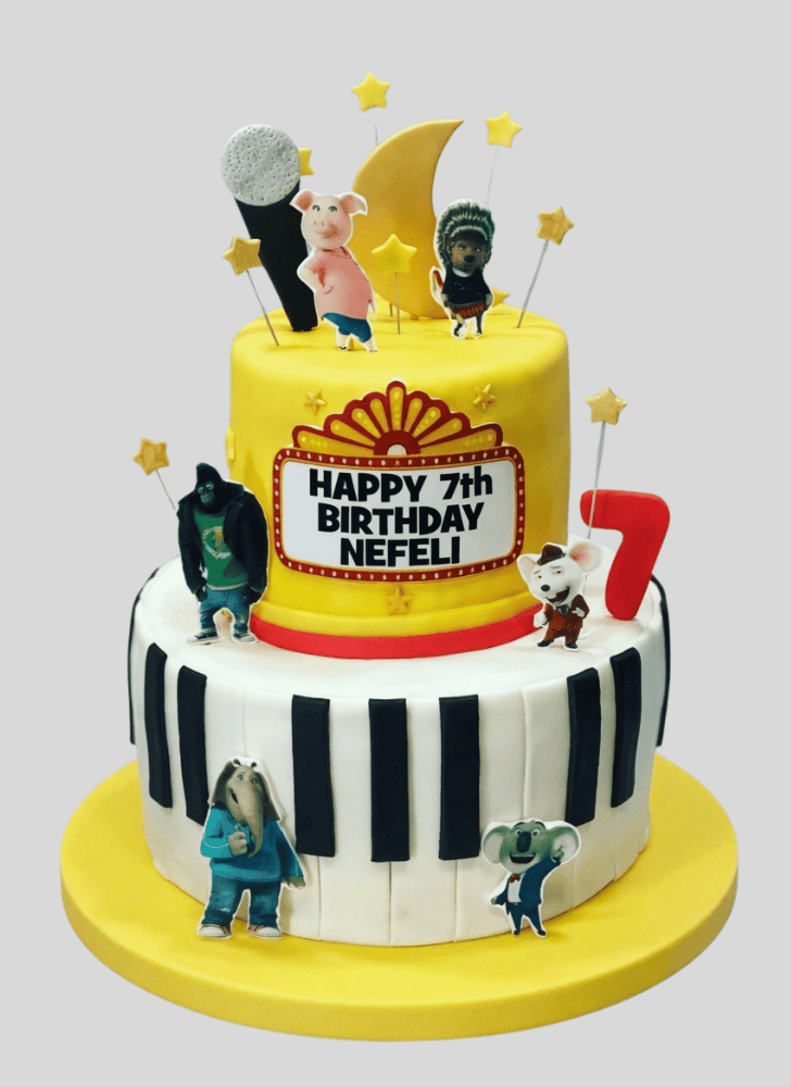 Pretty Sing Movie Cake