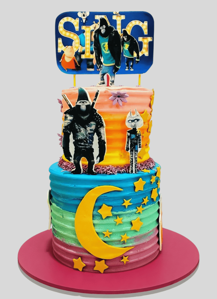Ravishing Sing Movie Cake