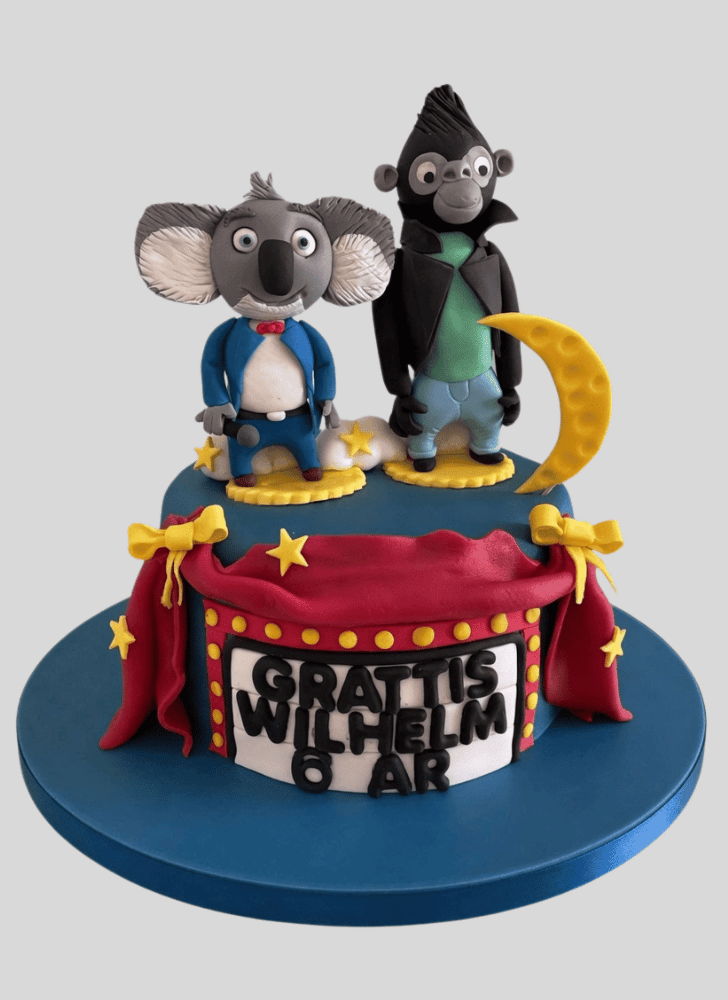 Resplendent Sing Movie Cake