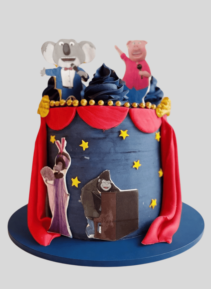 Shapely Sing Movie Cake