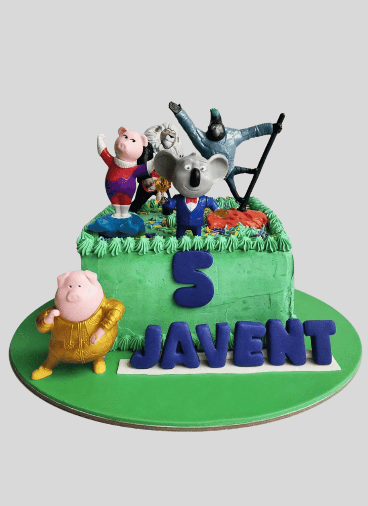 Stunning Sing Movie Cake