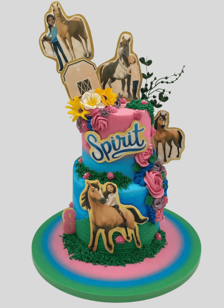 Appealing Spirit Untamed Cake