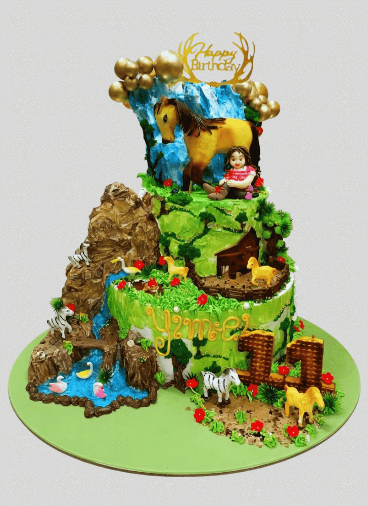 Dazzling Spirit Untamed Cake