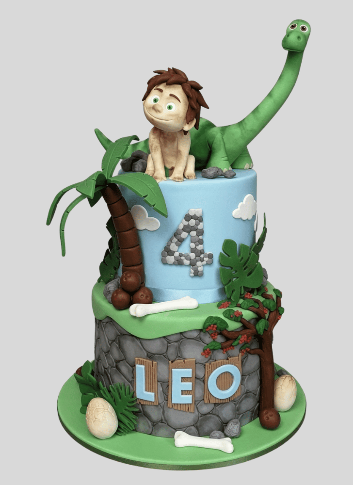 Adorable The Good Dinosaur Cake