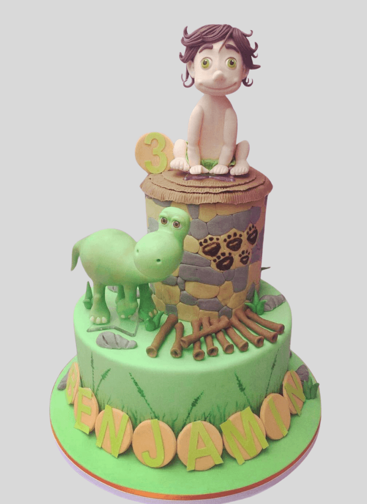 Angelic The Good Dinosaur Cake