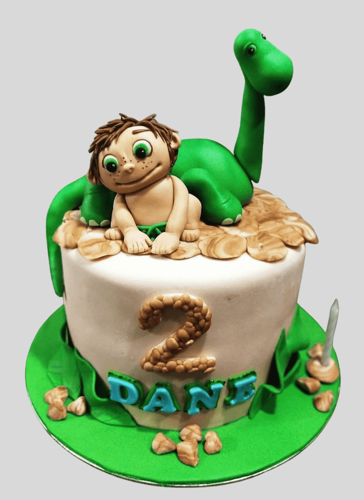 Bewitching The Good Dinosaur Cake