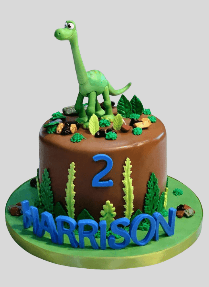 Delicate The Good Dinosaur Cake