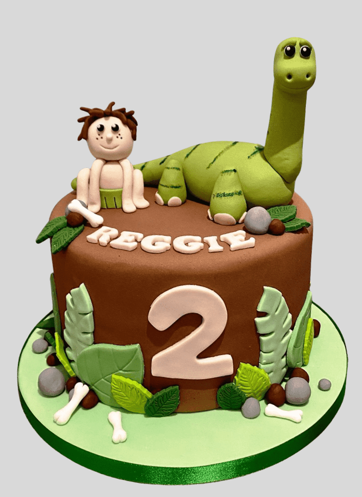 Delightful The Good Dinosaur Cake