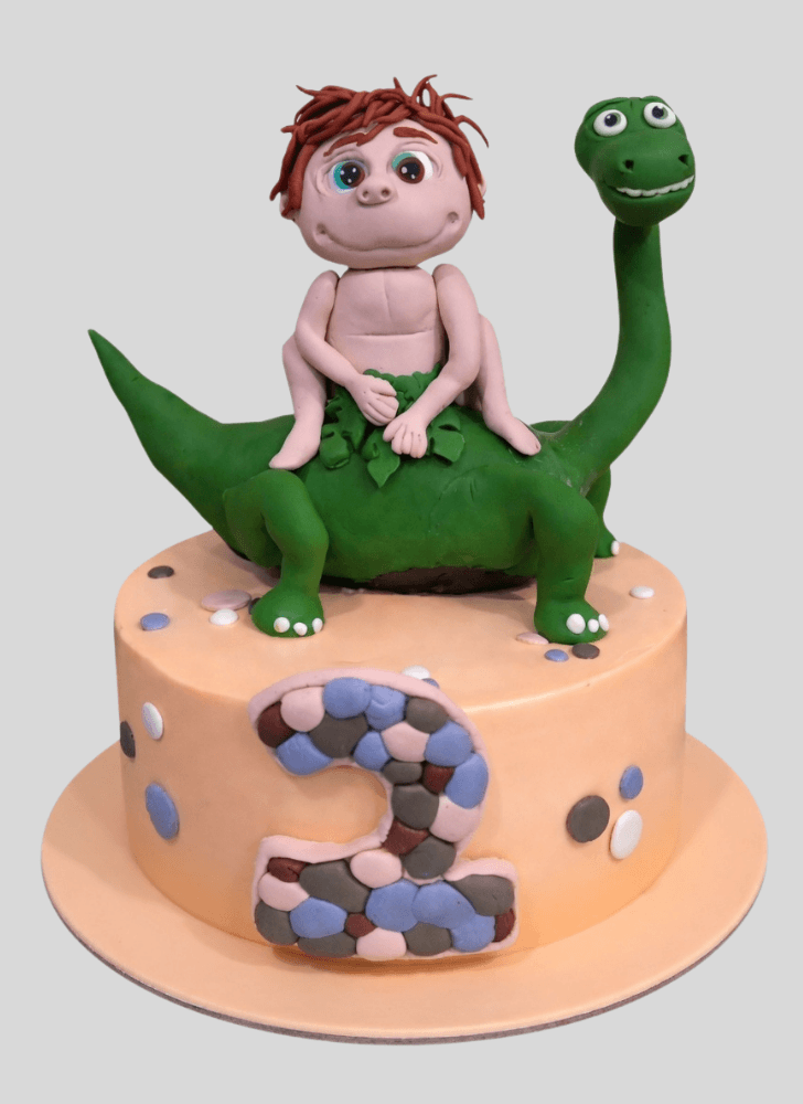 Gorgeous The Good Dinosaur Cake