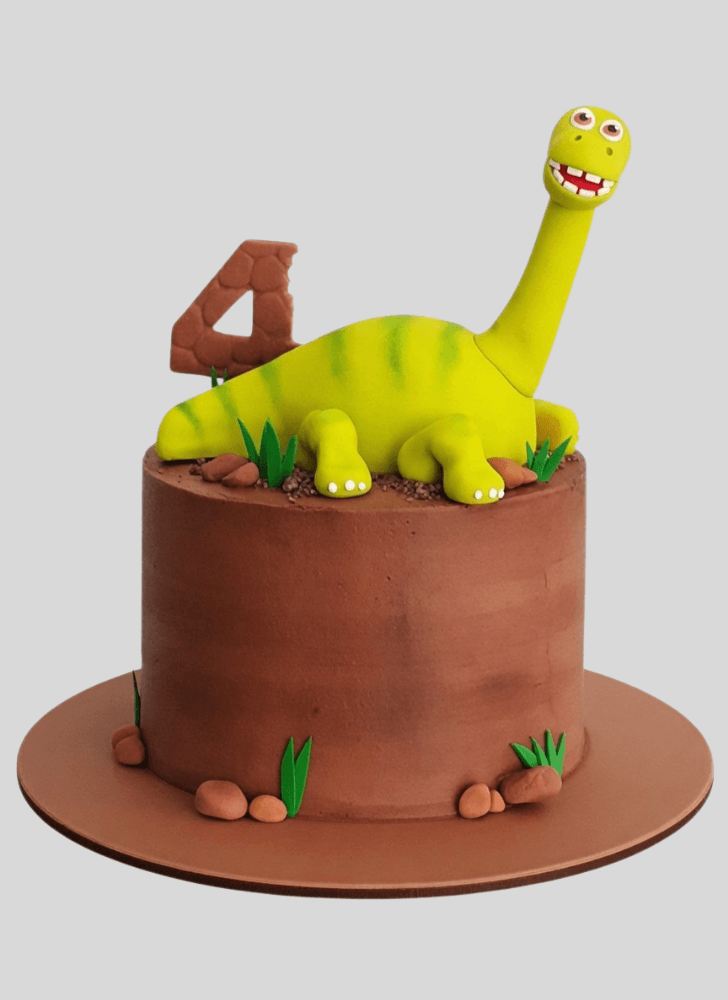 Handsome The Good Dinosaur Cake