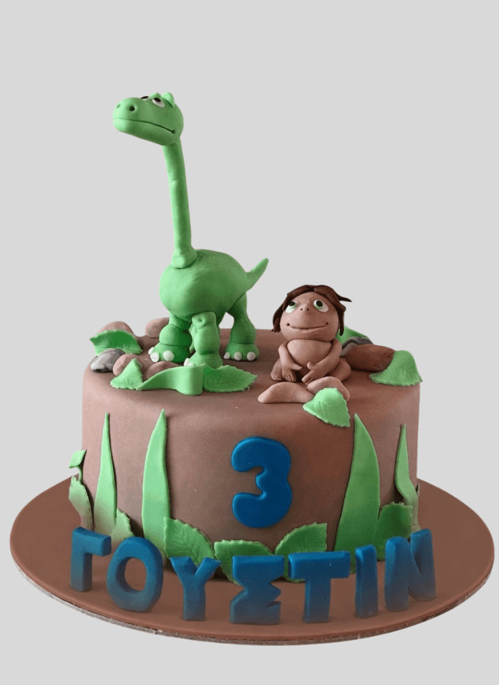 Magnetic The Good Dinosaur Cake