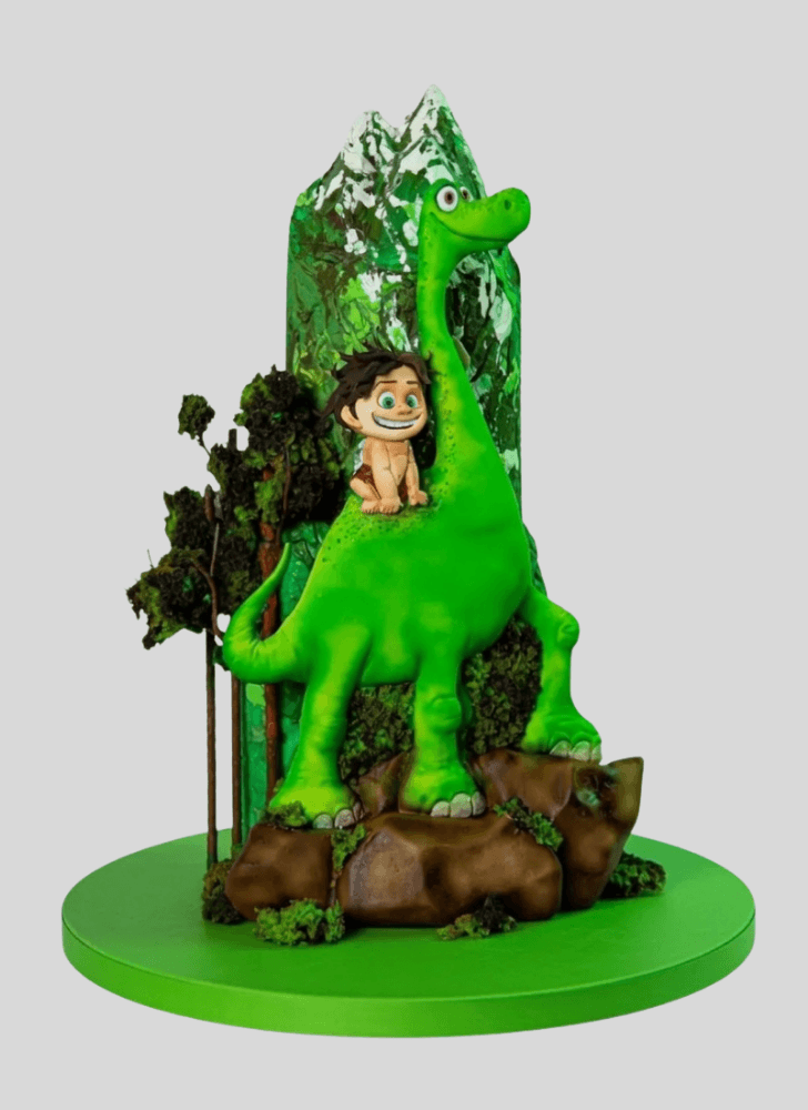 Refined The Good Dinosaur Cake