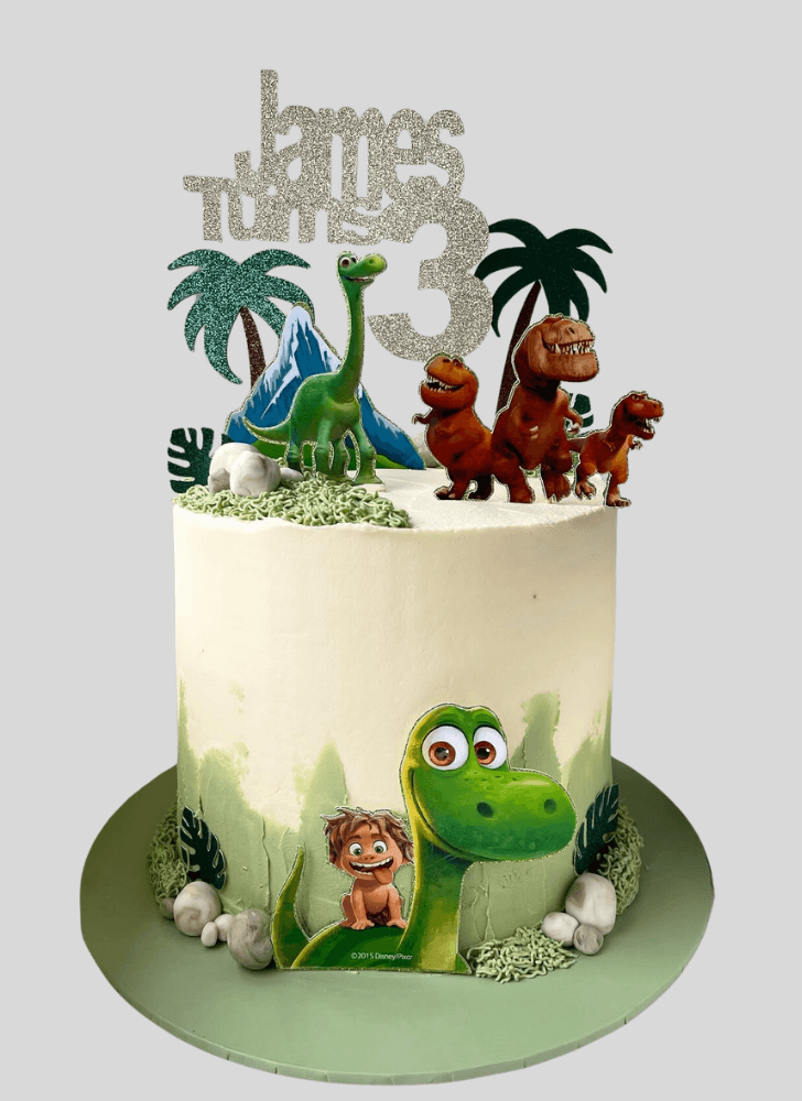 Shapely The Good Dinosaur Cake