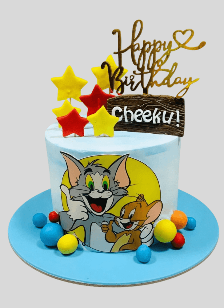 Alluring Tom and Jerry Cake