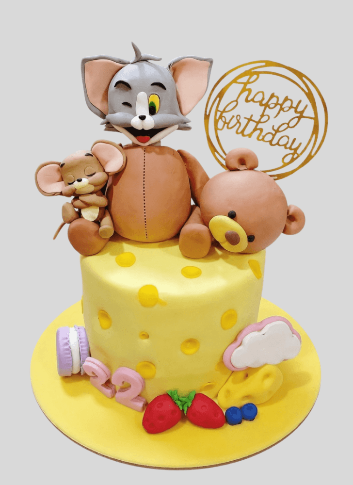 Appealing Tom and Jerry Cake